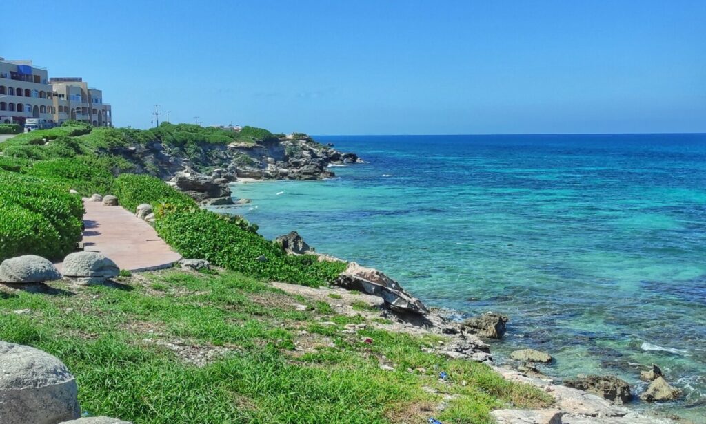Isla mujeres výhľady útes