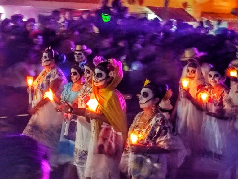 Pochod duší, Día de los muertos, Mexiko