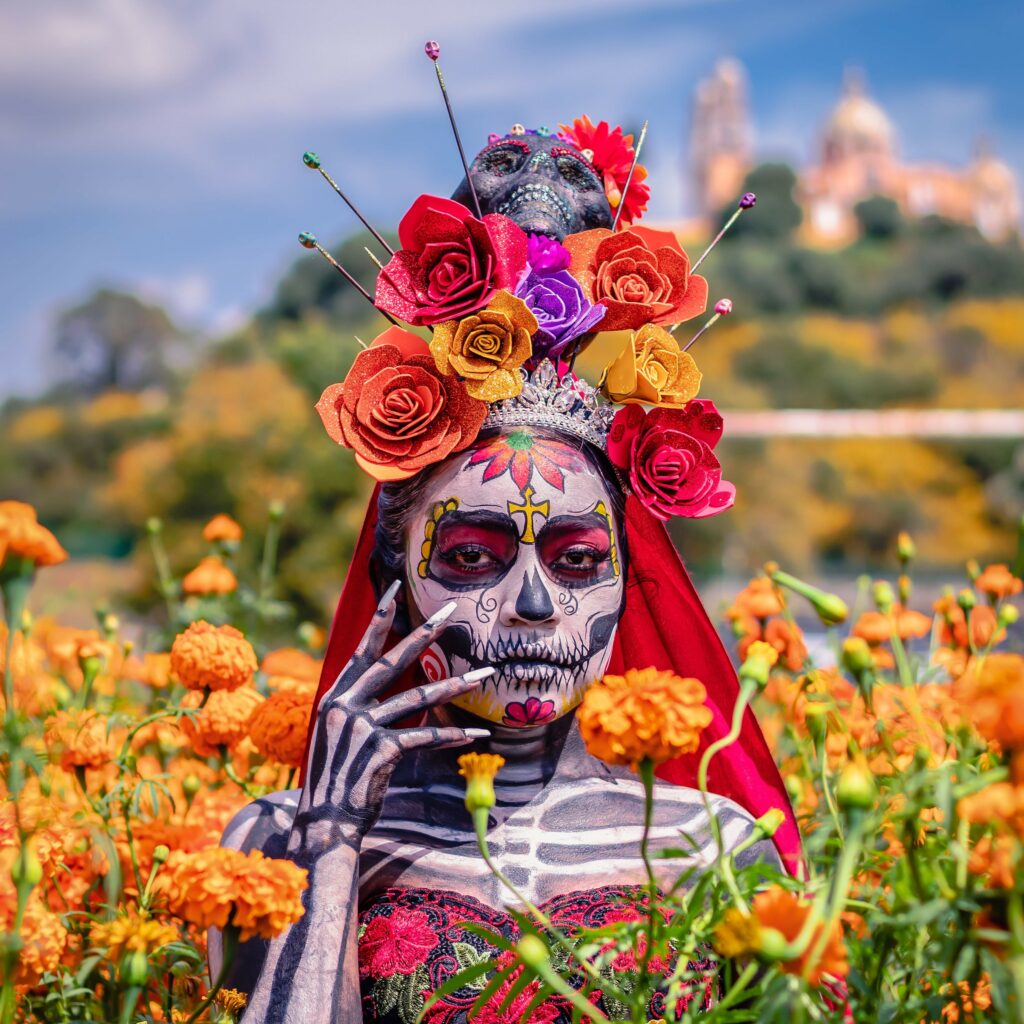 Pochod duší, Día de los muertos, Mexiko
